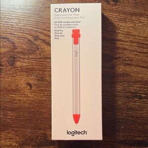 Logitech Crayon Digital Pencil with Orange Tip
